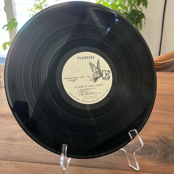 Plainsong In Search of Amelia Earhart Gatefold LP 1972 Elektra EKS-75044 Promo - Picture 4 of 14